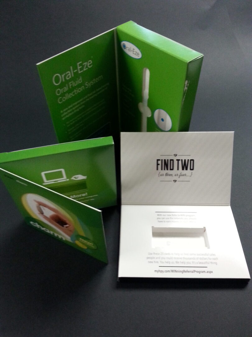 green promo packaging