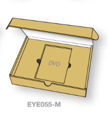 DVD with box packaging